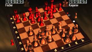 Classic Game  Fischer Vs Kasparov  Chessmasters 2 [upl. by Noizneb]