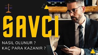 Savcı nasıl olunur  Savcı kaç para kazanır [upl. by Aivila]