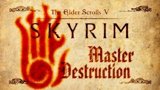 Skyrim  Master Destruction Guide [upl. by Ymiaj]