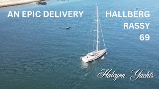 HallbergRassy 69 Part Two A Yacht Delivery from Kiel to Cannes An Epic Delivery [upl. by Airamas]