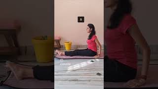 Pregnancy Yoga for all trimester prenatalyoga pregnancy pregnant pregnancytips pregnancyjourney [upl. by Aisercal14]