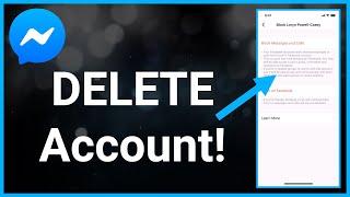 How To DELETE Messenger Account [upl. by Kries]