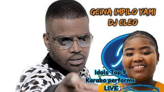 Idols SA Karabo performs Gcina impilo Yami by DJ Cleo [upl. by Leinahtan665]