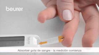 Quick start video del medidor de glucemia GL 50 [upl. by Repmek145]