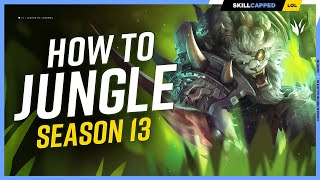 The 6 BEST TIPS for JUNGLE in Season 13  League of Legends [upl. by Dorothi]