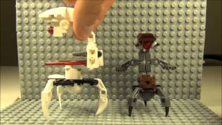 Lego Star Wars MOC Droideka General my own creation [upl. by Alakcim]