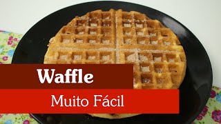 COMO FAZER WAFFLE DE UM JEITO MUITO FÁCIL [upl. by Peednas473]