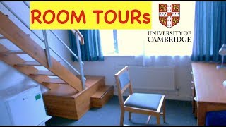 CAMBRIDGE STUDENT UNI ROOM TOURs all years [upl. by Pernell]