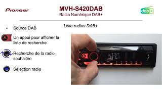 Fonction amp réglages DAB  MVHS420DAB [upl. by Brandwein]