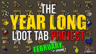 Saving a Loot Tab FOR A WHOLE YEAR February Update [upl. by Llenehc]