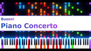 Busoni  Piano Concerto Op 39 [upl. by Attenahs]