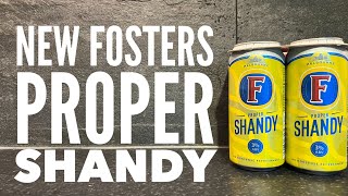 Fosters Shandy Review  Fosters Proper Shandy Review [upl. by Abbe75]