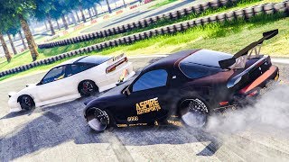 INSANE GTA 5 ONLINE DRIFTING  GTA 5 FiveM Drift Server [upl. by Sidonnie476]