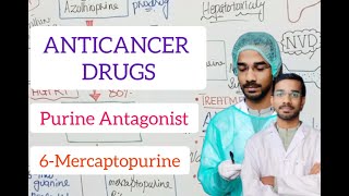 ANTICANCER DRUGS Purine Antagonist pharmacology anticancerdrugs purineantagonist [upl. by Enrobso]