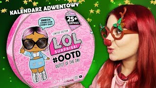 LOL SURPRISE KALENDARZ ADWENTOWY 🎄 OTWIERAM CAŁY 🎄 LALECZKI BAJKA miss Aga [upl. by Kragh613]