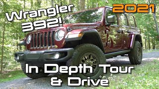 2021 Jeep Wrangler Rubicon 392 Start Up Test Drive amp In Depth Review [upl. by Tessa68]