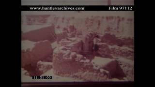 Archaeological site on Failaka Island in Kuwait Archive film 97112 [upl. by Augustus367]