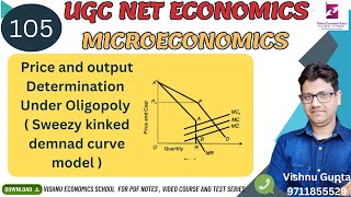 105 Price and output determination under Oligopoly  Price Rigidity [upl. by Annoyt]