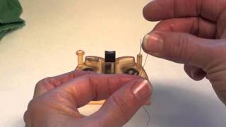 How to use the Bohin Easy Needle Threader [upl. by Ahsienat]