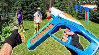 NERF GUNS for NERF GUN GAME 240 [upl. by Nosnarb]