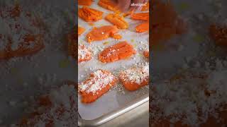 Crispy Parmesan Ranch Smashed Carrots [upl. by Amoeji847]