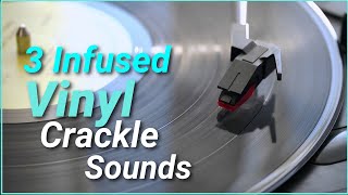 30 minutes Infused Vinyl Crackle Sound effects  Record  Relax  Sleep  ASMR [upl. by Eittocs]