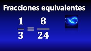 10 Fracciones equivalentes MUY FÁCIL [upl. by Enaitsirhc787]