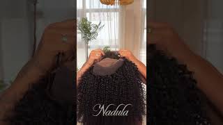 Style the curly hair with me nadulahair lacewigs curlyhair hairstyles updohairstyle fyp [upl. by Waring]