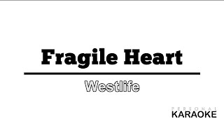 Westlife  Fragile Heart Personal Karaoke [upl. by Marlow377]