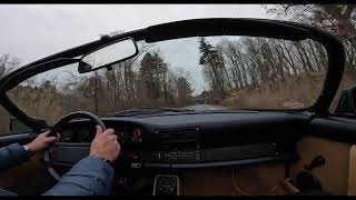 1989 Porsche 911 Speedster test drive [upl. by Godewyn697]