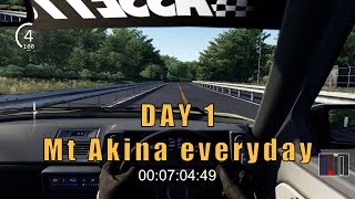 Day 1 of driving Mt Akina everyday until I learn how to drift properly [upl. by Duleba]