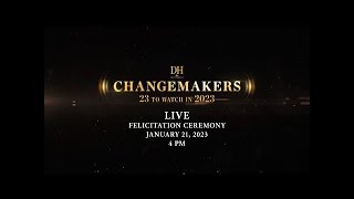 DH Changemakers  LIVE  Felicitation Ceremony from Bengaluru International Centre [upl. by Alfonso755]