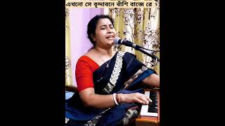 ভবা পাগলার গান এখনো সে বৃন্দাবনে sarojinighoshmusic devotional song harekrishna [upl. by Kolosick]