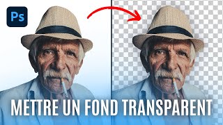 Comment mettre un fond en transparent sur photoshop  Tutoriel [upl. by Ikairik682]