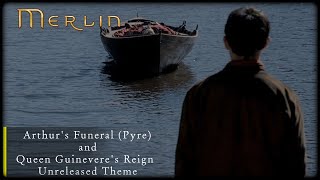 Arthurs Funeral Pyre and Guineveres Reign  Unreleased Music from Merlin [upl. by Nwonknu]