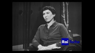 Intervista a Natalia Ginzburg 1964 [upl. by Hsina]