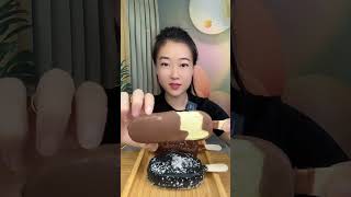 Ice cream demoulding crispy ice cream voice control Menglong ice cream 121 [upl. by Harod]