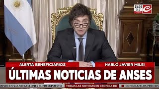 🛑 LA DECISIÓN que IMPLEMENTARÁ MILEI y que IMPACTARÁ a TODOS los JUBILADOS y PENSIONADOS de ANSES [upl. by Aloibaf]