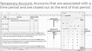 Accounting for Debtors  Bad DebtsAllowance for Doubtful Debts [upl. by Bailie238]