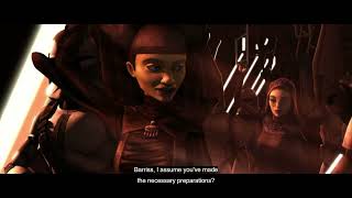 Luminara and Barris arrive to Geonosia  Star Wars The Clone Wars 1080p [upl. by Htaeh]