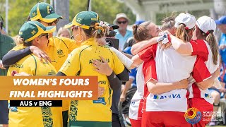 2023 World Bowls Championships  Womens Fours Final Highlights [upl. by Judsen671]