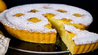 Crostata di riso con crema pasticcera I Ricetta facile [upl. by Lanfri782]