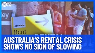 National Rental Crisis Is Not Slowing Down  10 News First [upl. by Nnaynaffit]