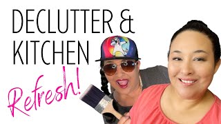 Declutter amp Kitchen Paint Refresh [upl. by Asia]