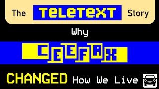 Why Teletext Changed How We Live [upl. by Hatcher213]