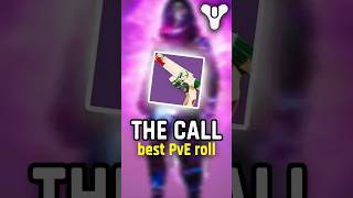 The Call PvE God Roll to absolutely grind for thefinalshape destiny2 geekermon [upl. by Atworth]