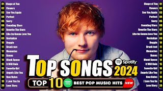 Billboard Hot 100 Songs of 2024  Charlie Puth Selena Gomez Ed Sheeran Ava MaxTop Songs 2024 [upl. by Dinah290]