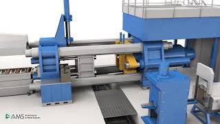 Aluminium Extrusion Process  AMS  GIA Extrusion Press [upl. by Alrick]