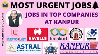 Jobs  Lohia Corp  Jobs  Havells India  Jobs  Hindustan Unilever  Jobs In Kanpur [upl. by Slayton]