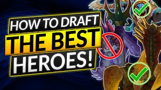 Simple Tips to WIN IN THE DRAFT  Team Falcons vs Heroic Meta Analysis  Dota 2 Guide [upl. by Fairbanks263]